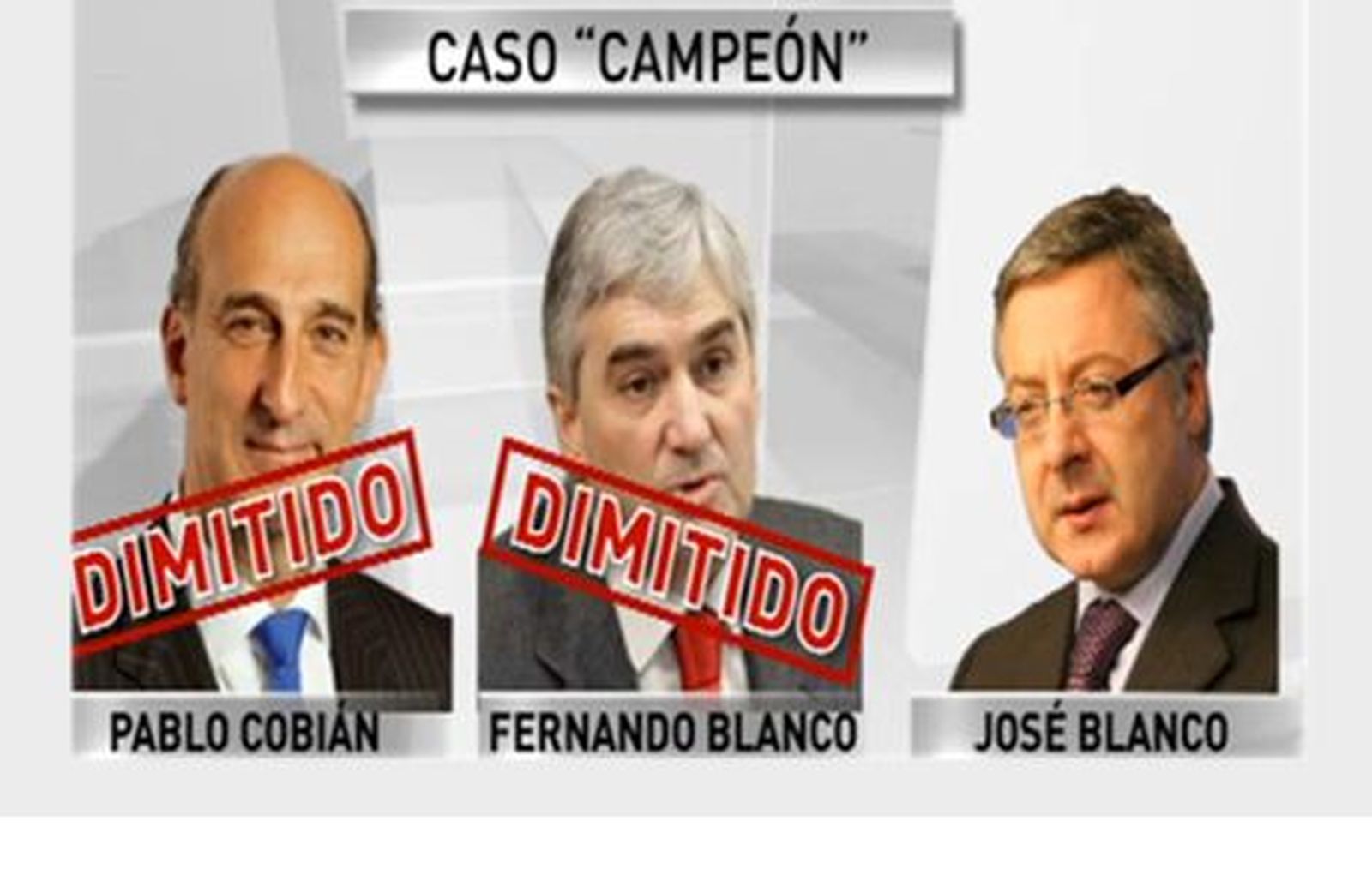 Las dimisiones