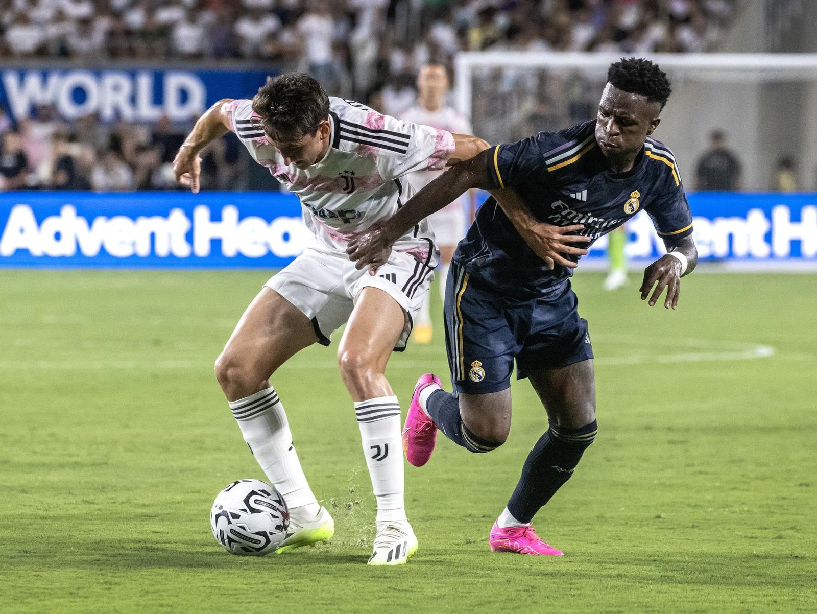 Vinicius ante el Juventus