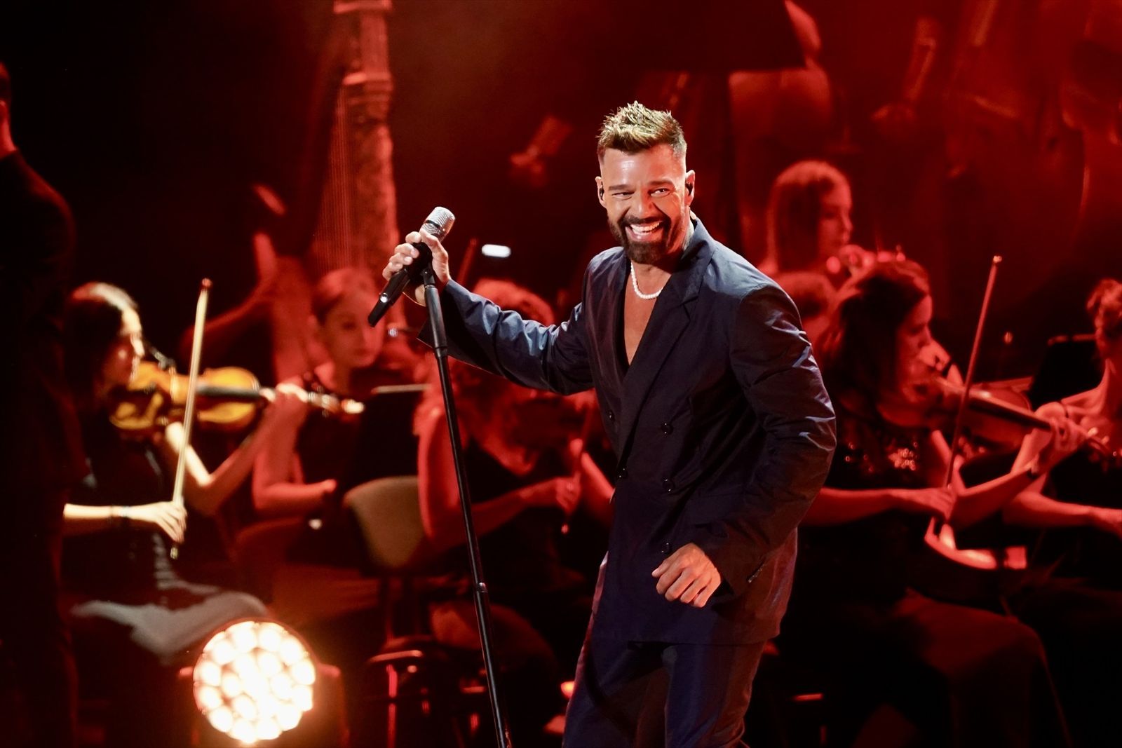 El artista puertorriqueño, Ricky Martin