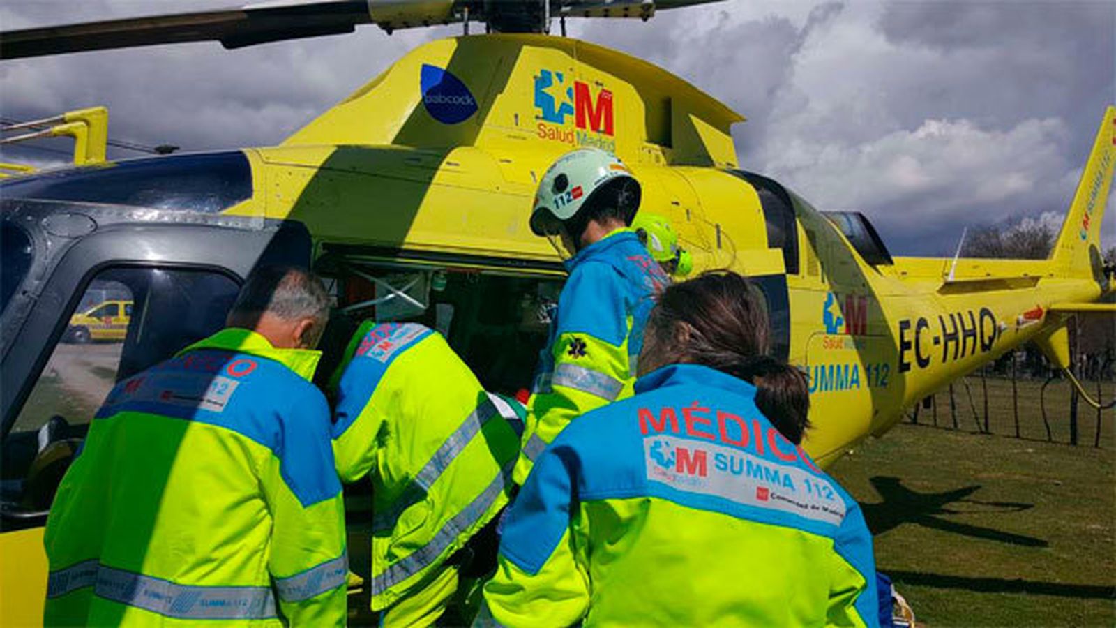 Helicótero del SUMMA