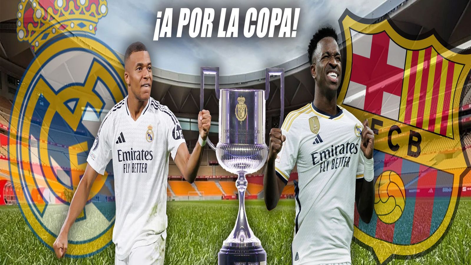 Mbappé y Vinicius