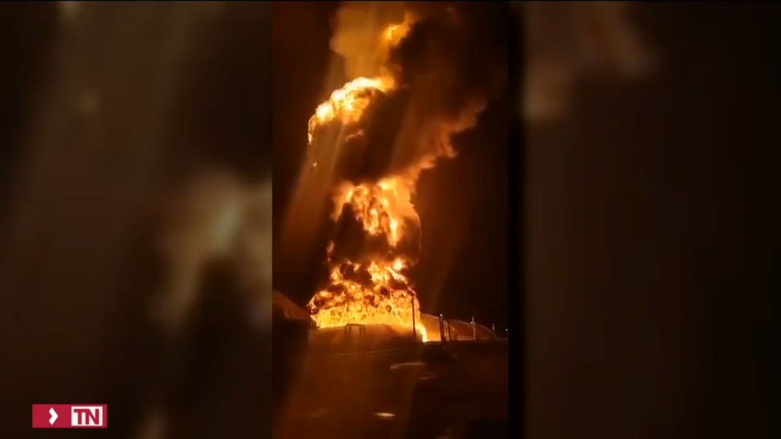Incendio en Cuba