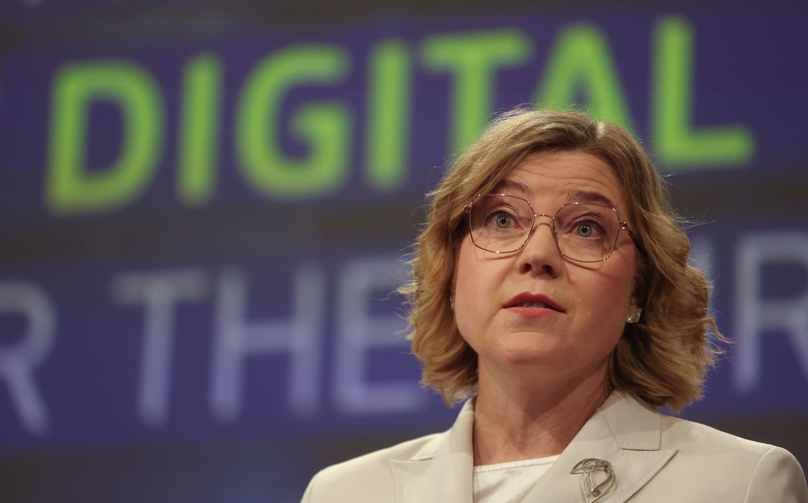 La vicepresidenta de la Comisión Europea para la Soberanía Tecnológica, Henna Virkkunen