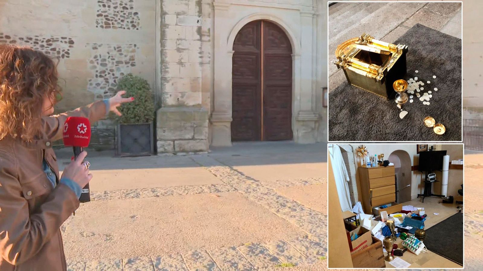 Asaltan y vandalizan la iglesia de Cobeña para llevarse el dinero del cepillo