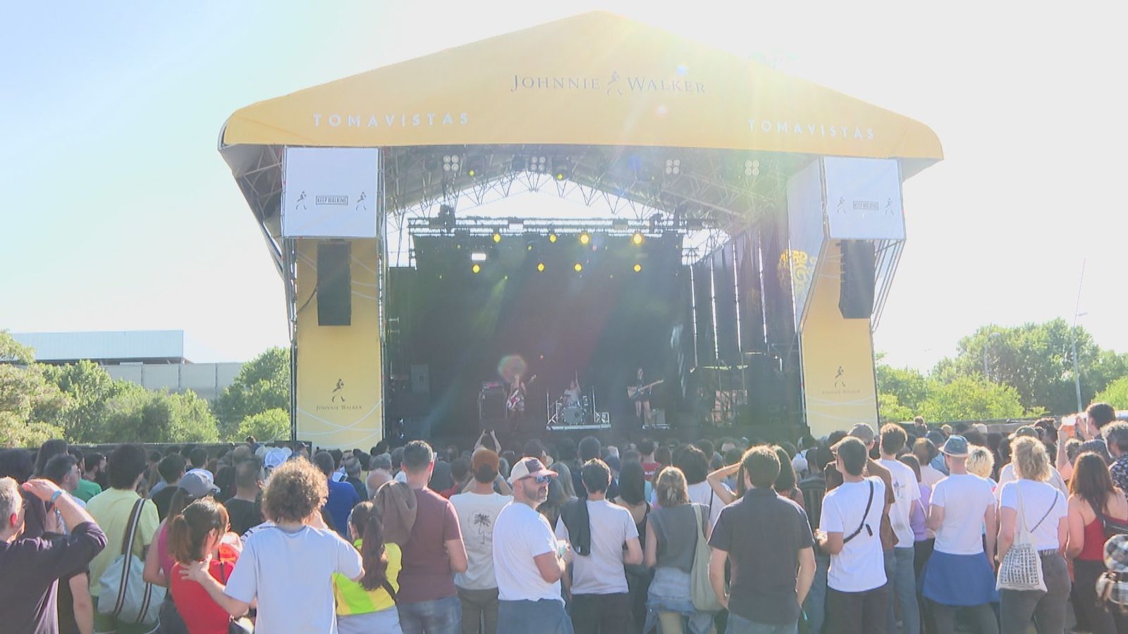 Concierto en el Festival Tomavistas 2024 en la Caja Mágica