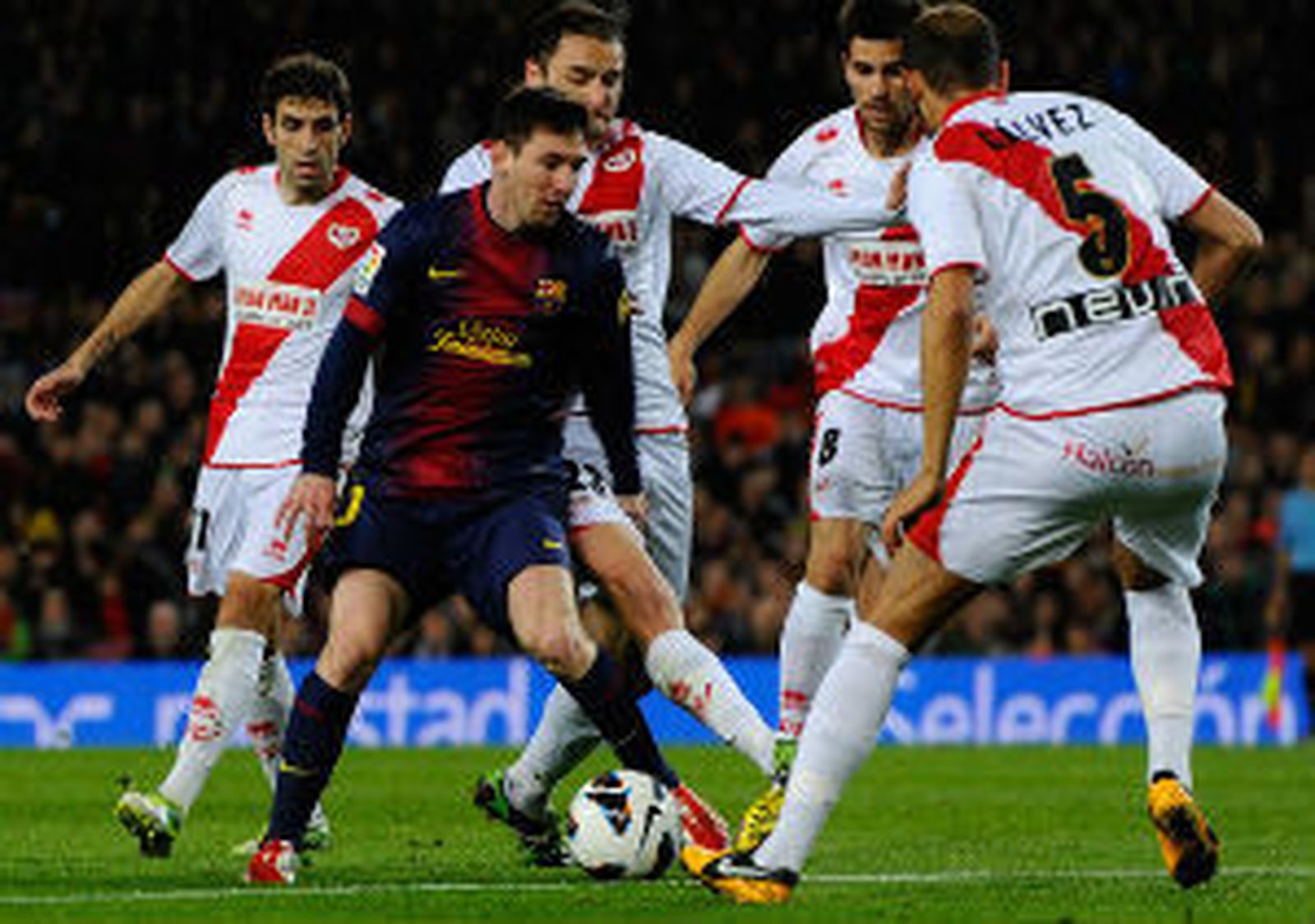 Messi, ante el Rayo Vallecano