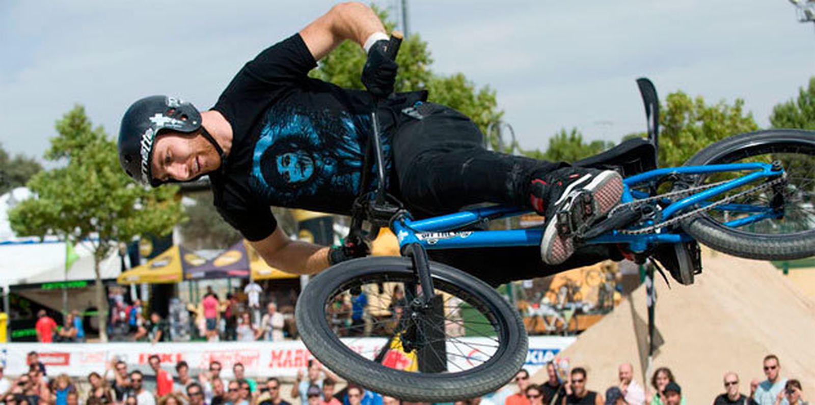 Una de las actividades para BMX del Festibke 2012