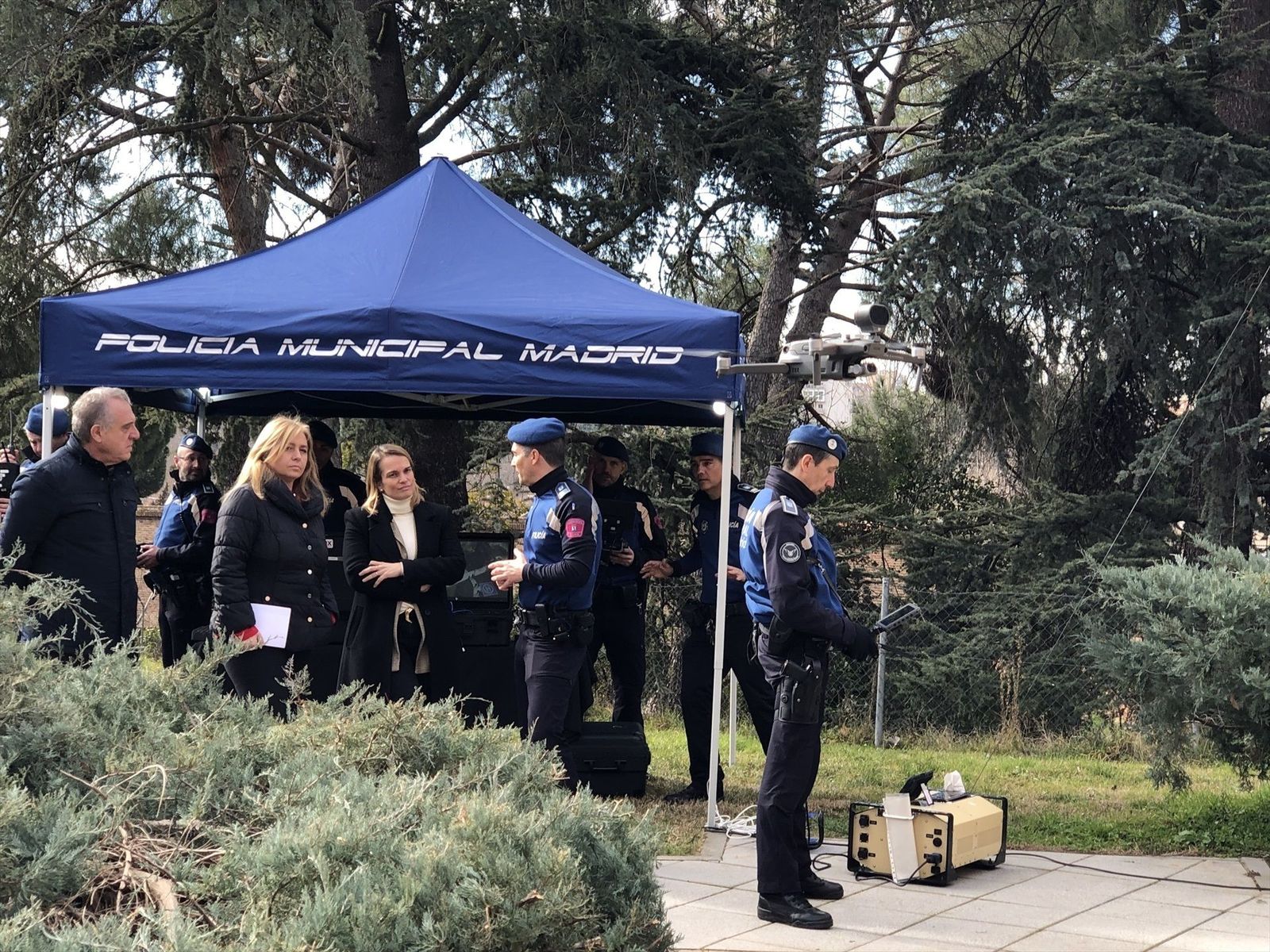 La Policía Municipal de Madrid ya cuenta con 23 drones para realizar su actividad