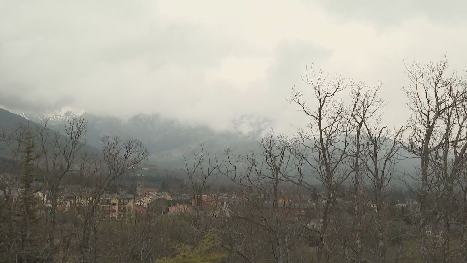 Alerta por lluvias en la sierra madrileña