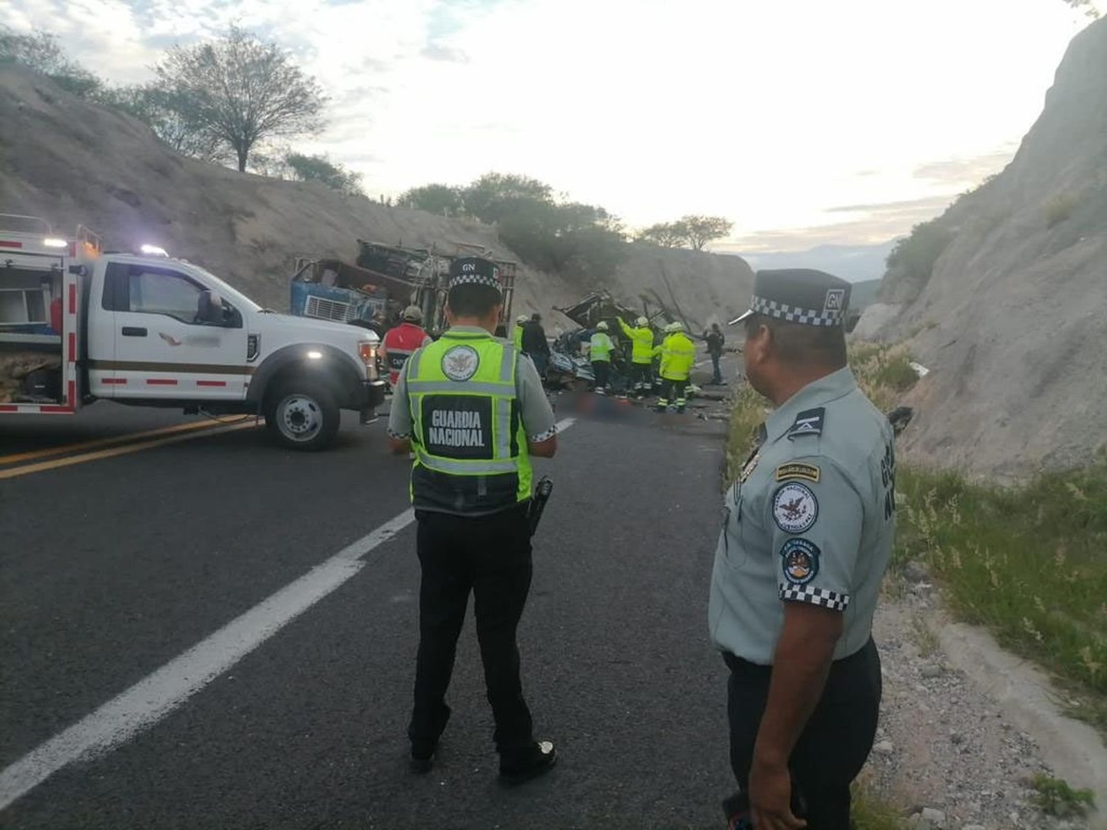 Accidente de bus en México