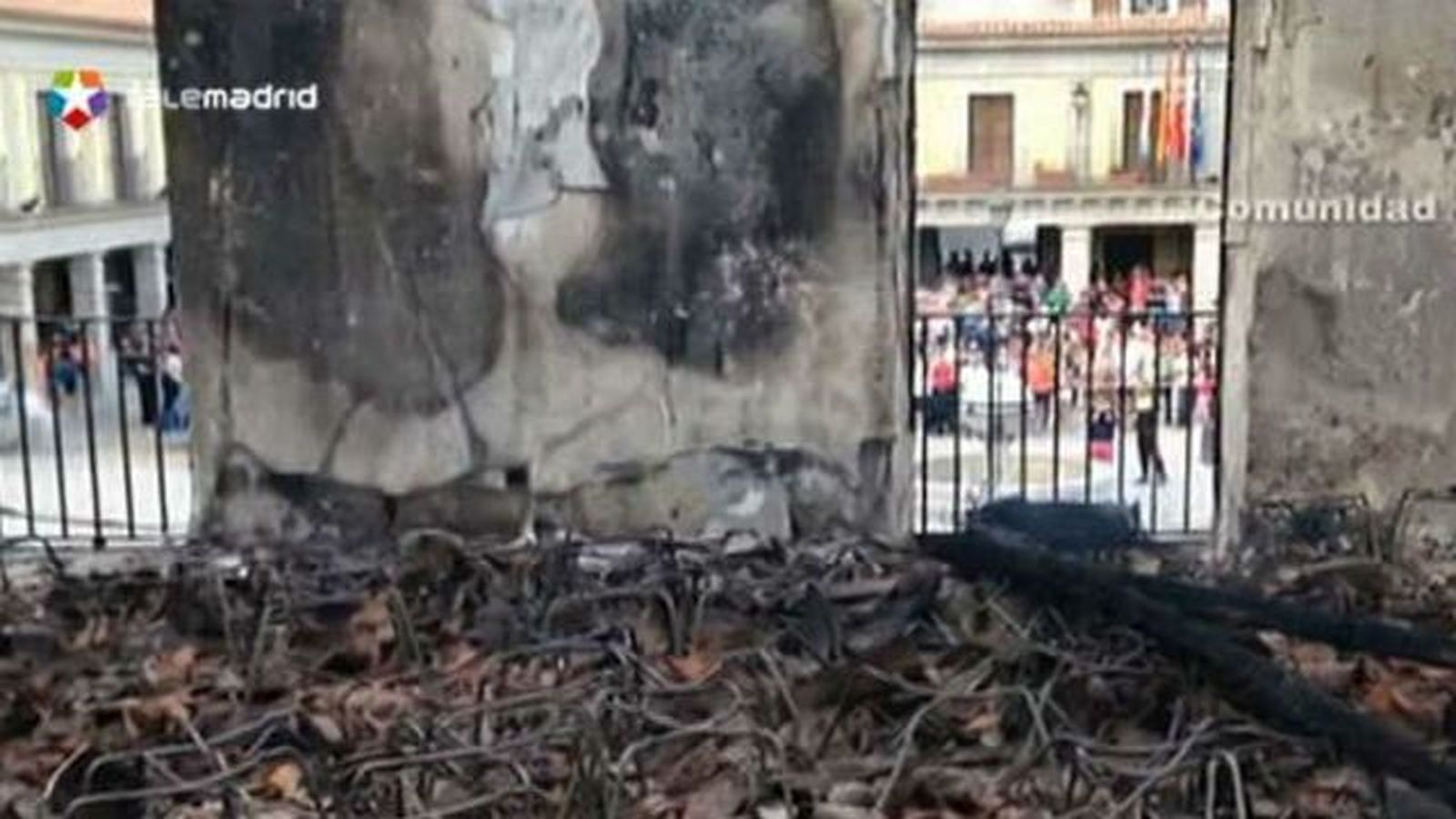 Brunete aclara que el incendio no arrasó material que afecte a la gestión municipal