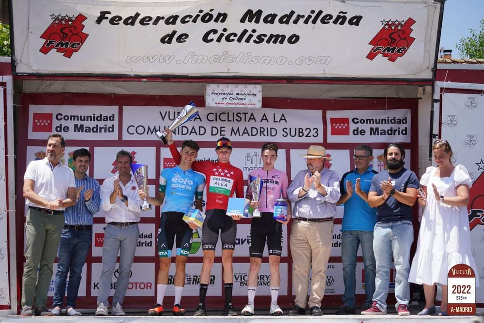 Maillots ganadores de la Vuelta Ciclista a Madrid