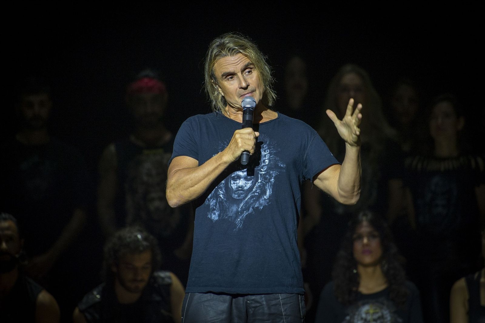 El músico, productor, y director de escena, Nacho Cano