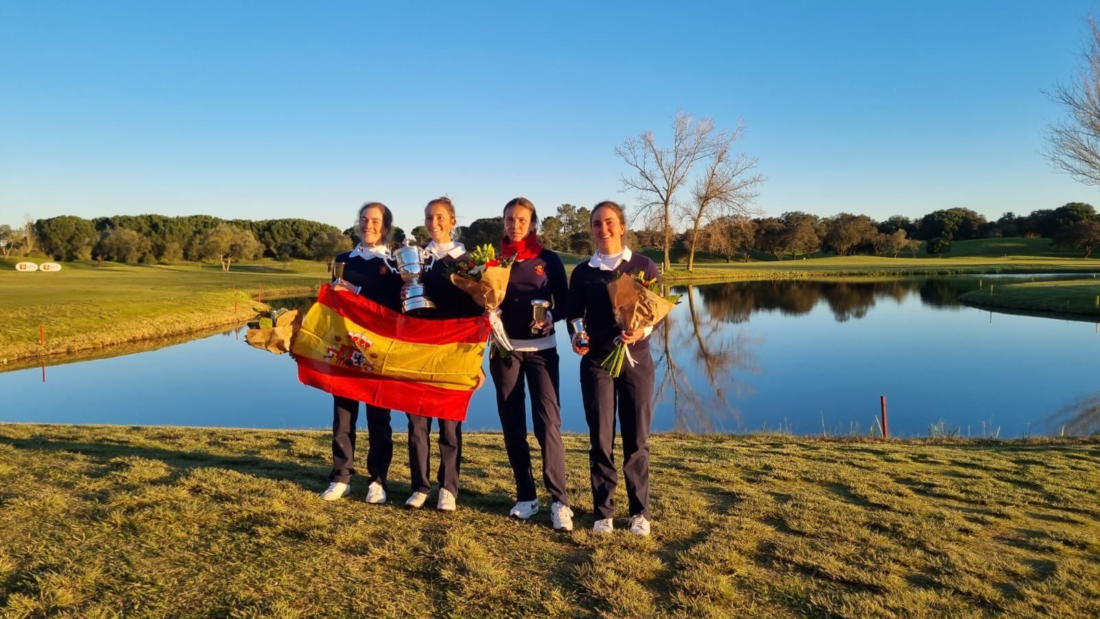 Golfistas madrileñas brillan en Portugal