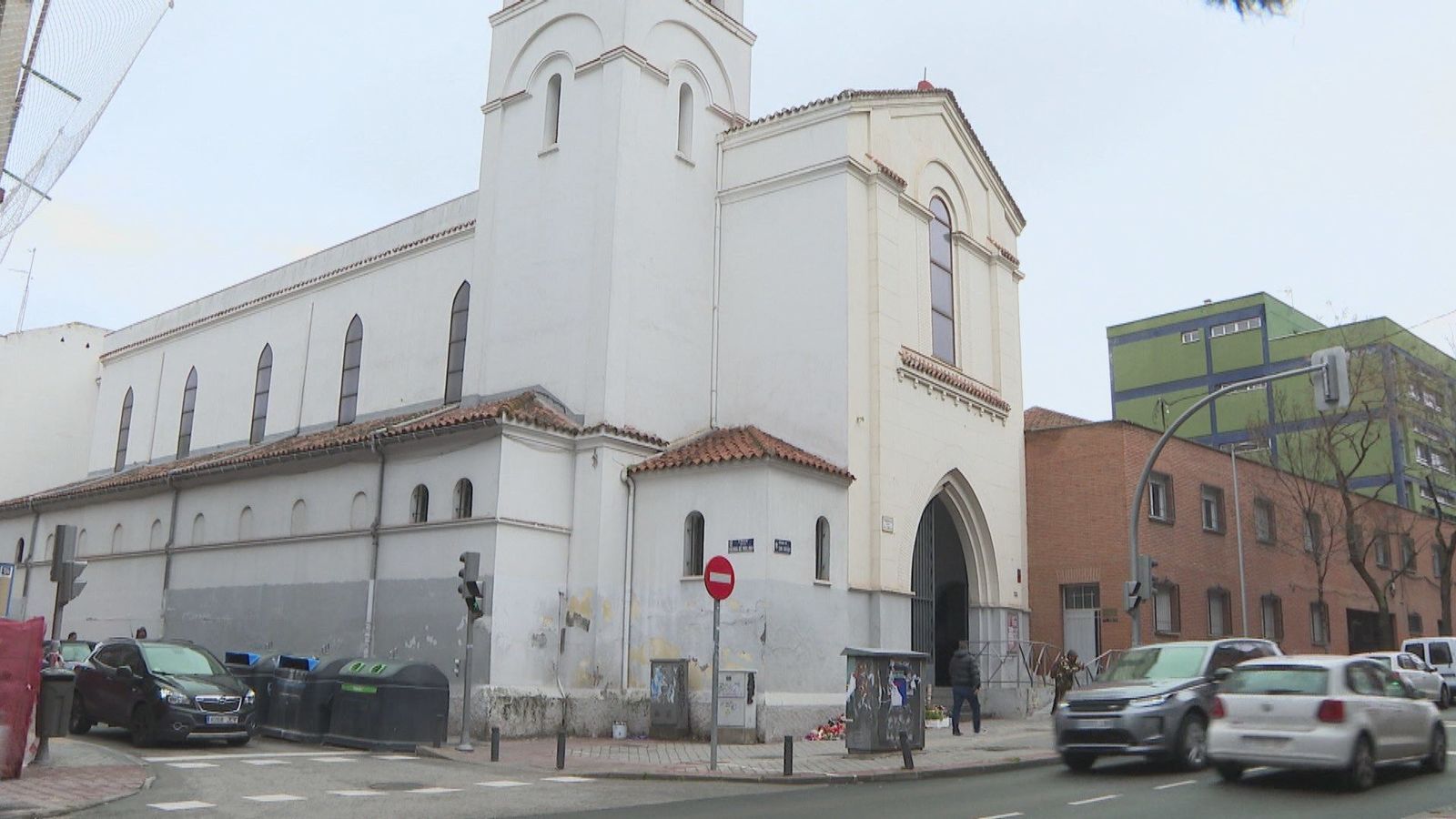 Robo a punta de pistola en la parroquia de San Diego, en Puente de Vallecas