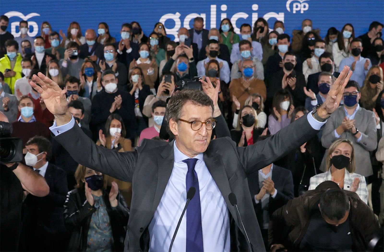 "Haremos lo que debemos, remontaremos y seremos el PP  en el que  España confió", asegura Feijóo