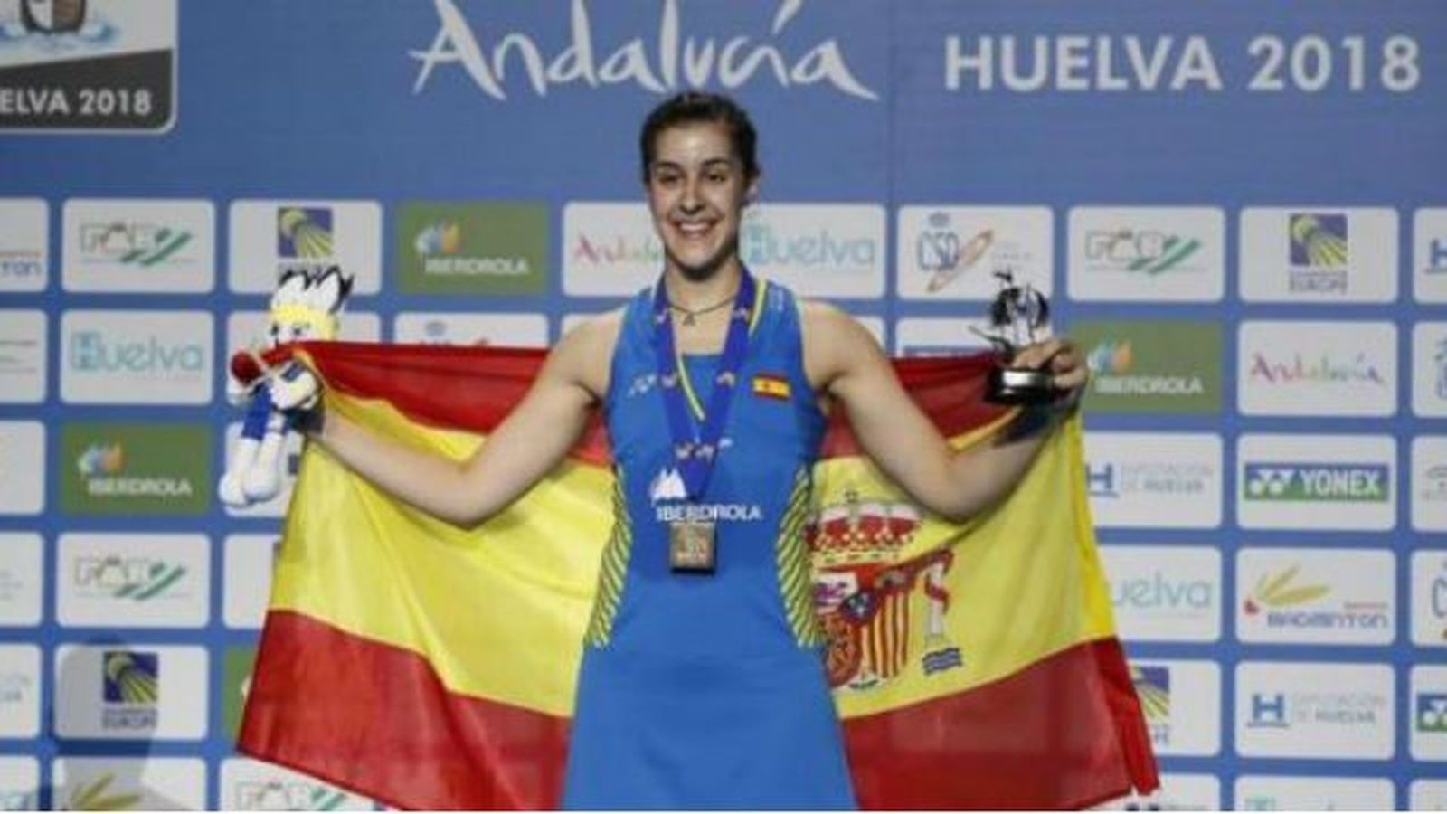 Carolina Marín se hace más leyenda en Huelva