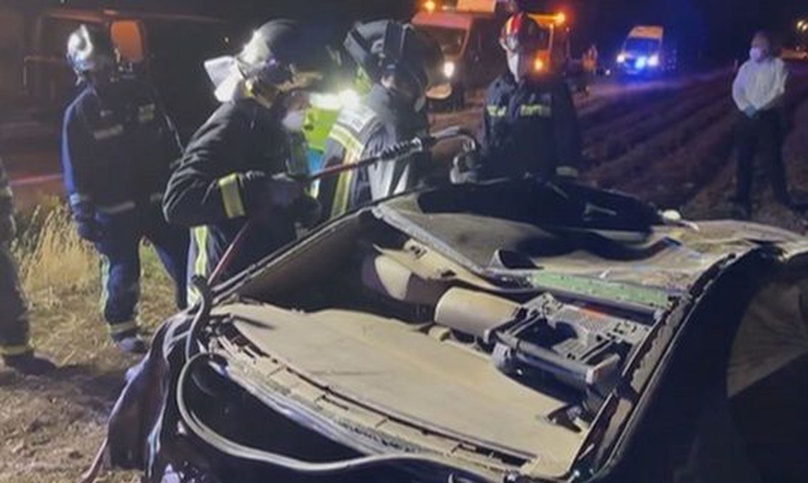 Dos muertos en una accidente de tráfico en Camarma de Esteruelas