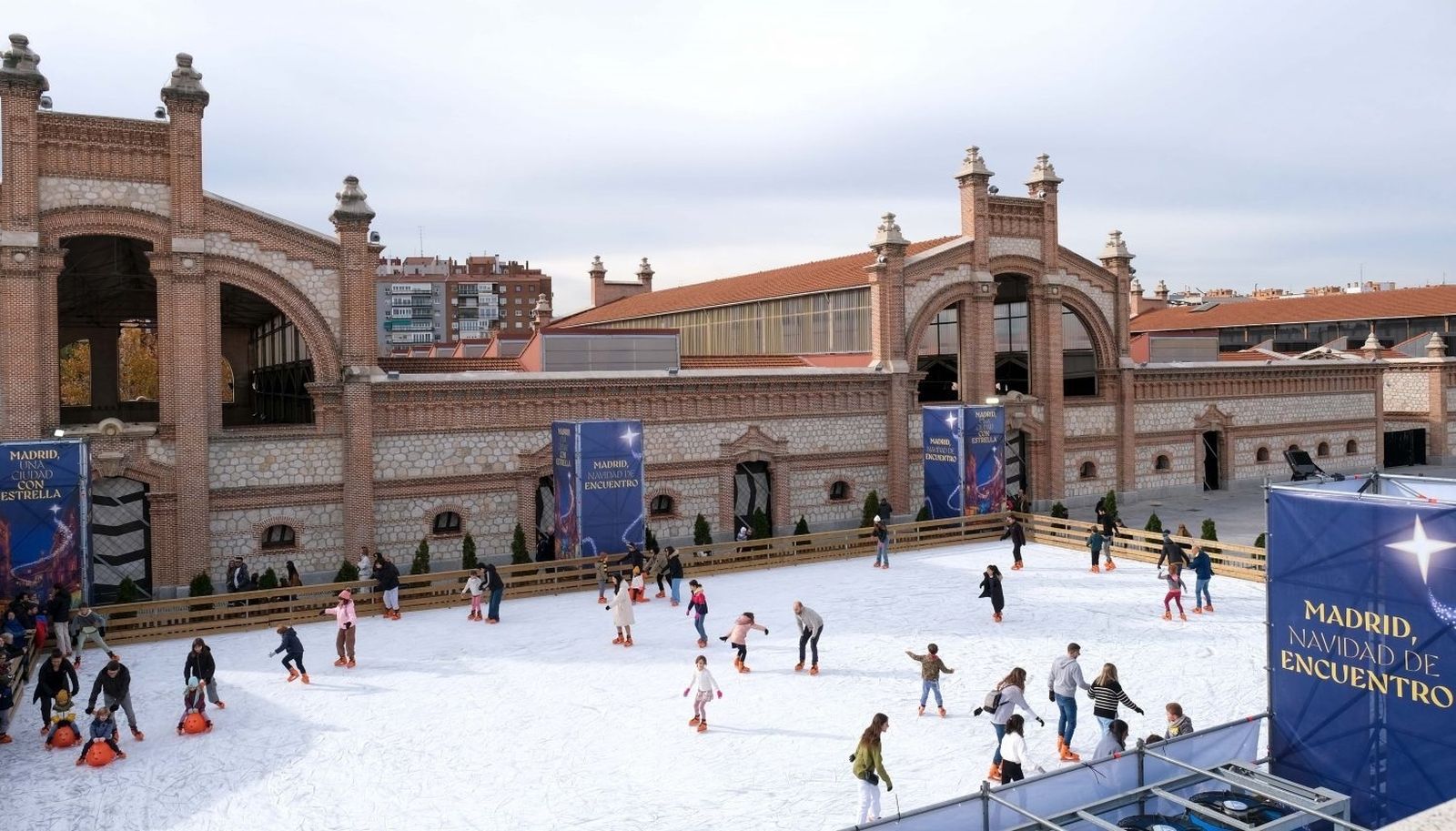 Pista de hielo en Matadero