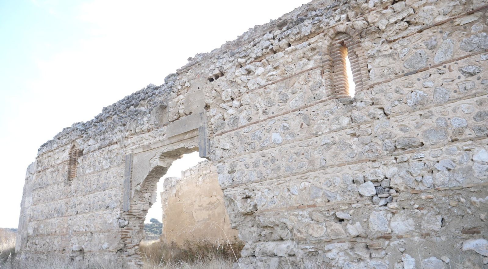 Restos de la Ermita de Valtierra, en Arganda del Rey