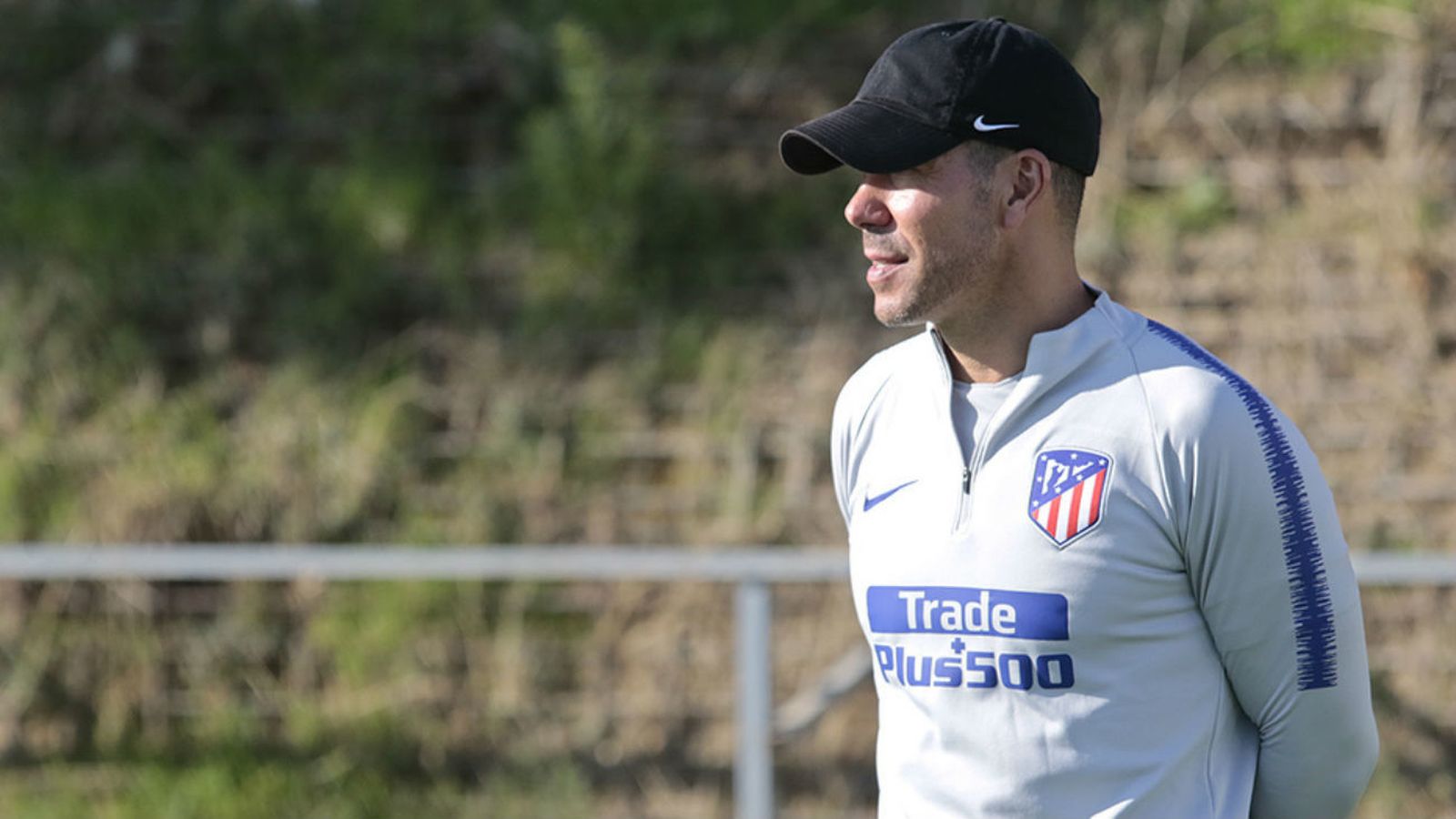 Diego Pablo Simeone, entrenador del At. Madrid