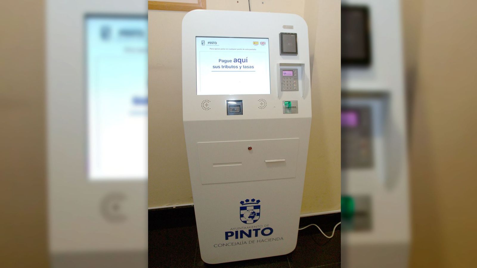 Instalan en Pinto un cajero para pagar los impuestos mediante una tarjeta de crédito