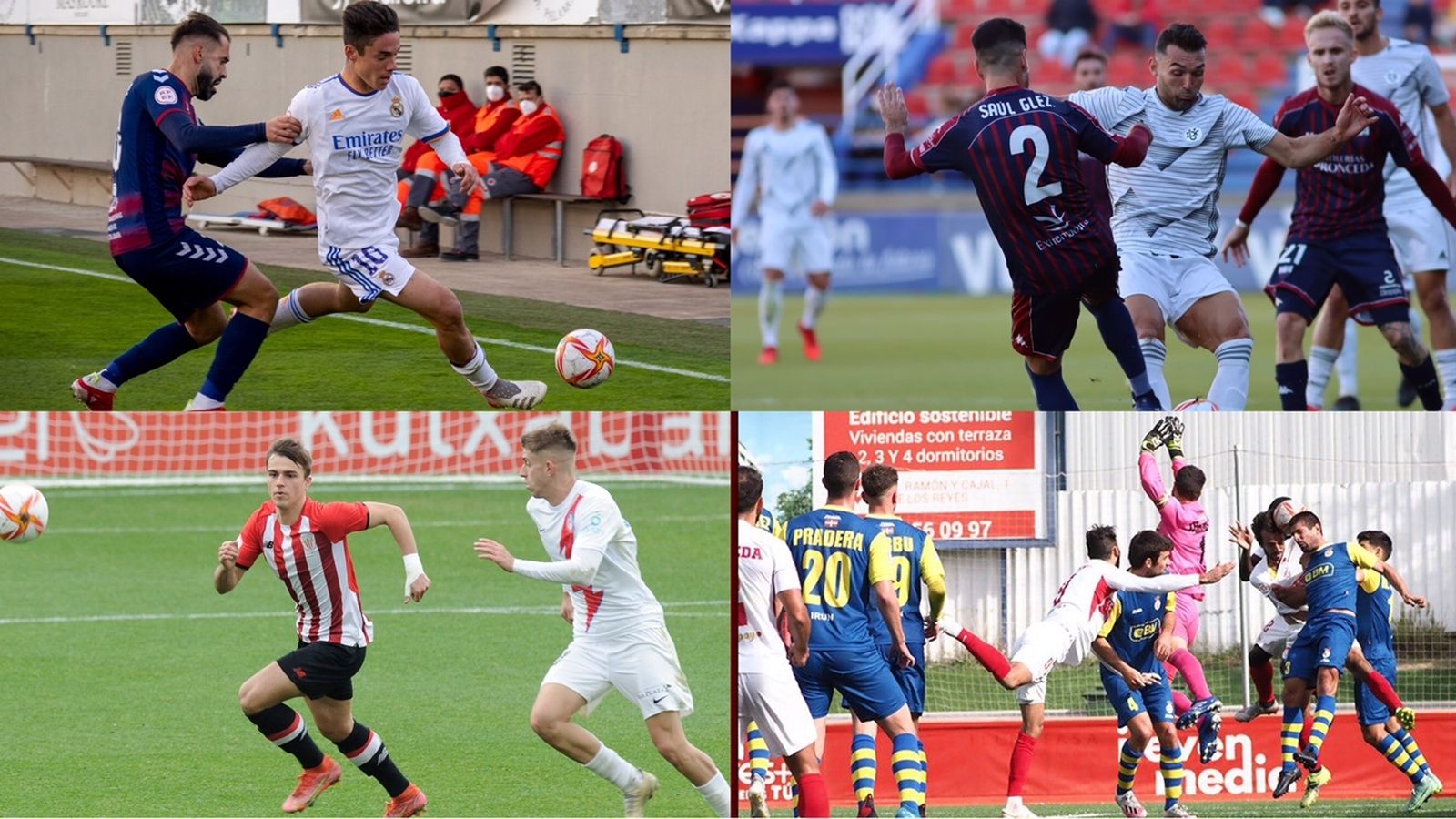 Castilla, Dux Internacional, Rayo Majadahonda y Sanse