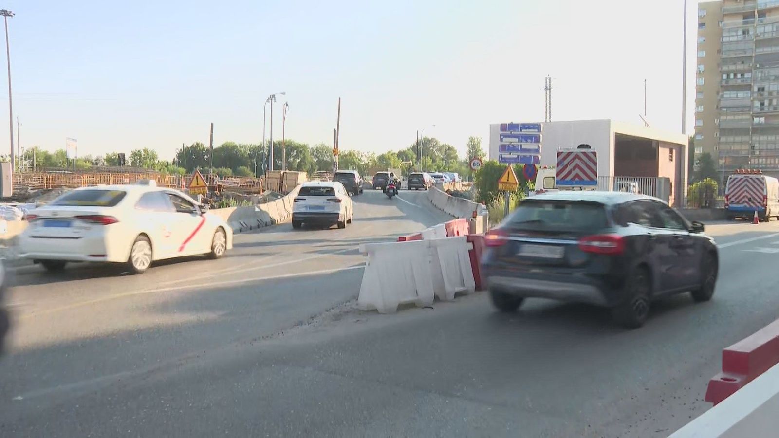 Este viernes se cierra el acceso al túnel de la M-30 desde la A-5 por las obras de soterramiento