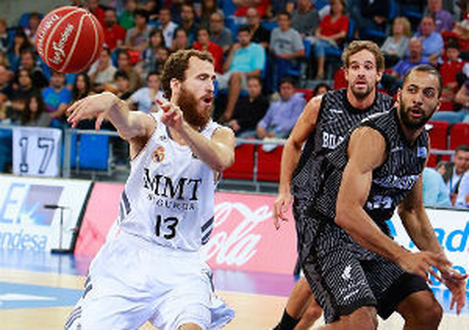 Sergio Rodríguez, ante el Bibao Basket