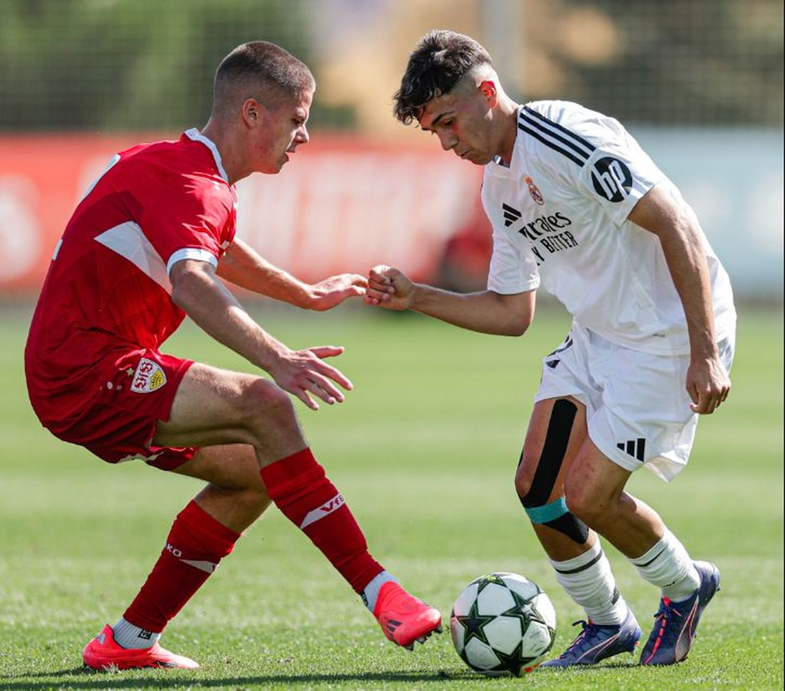 Real Madrid juvenil ante el Stuttgart