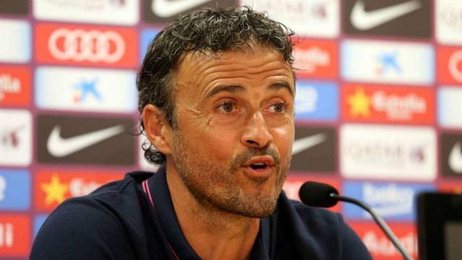 Luis Enrique: "El Atlético es un equipo con un estilo directo y agresivo"