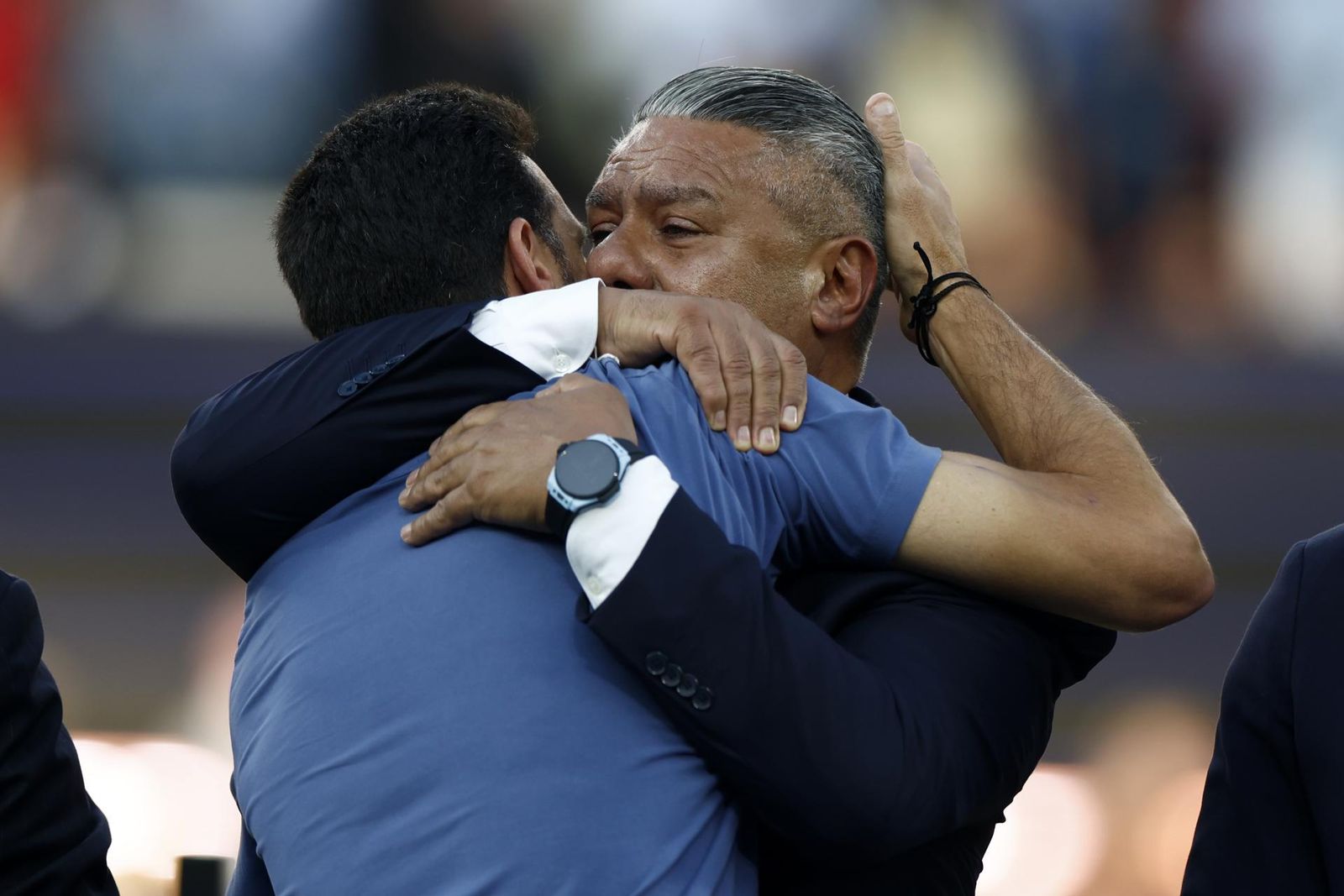 Chiqui Tapia con Scaloni