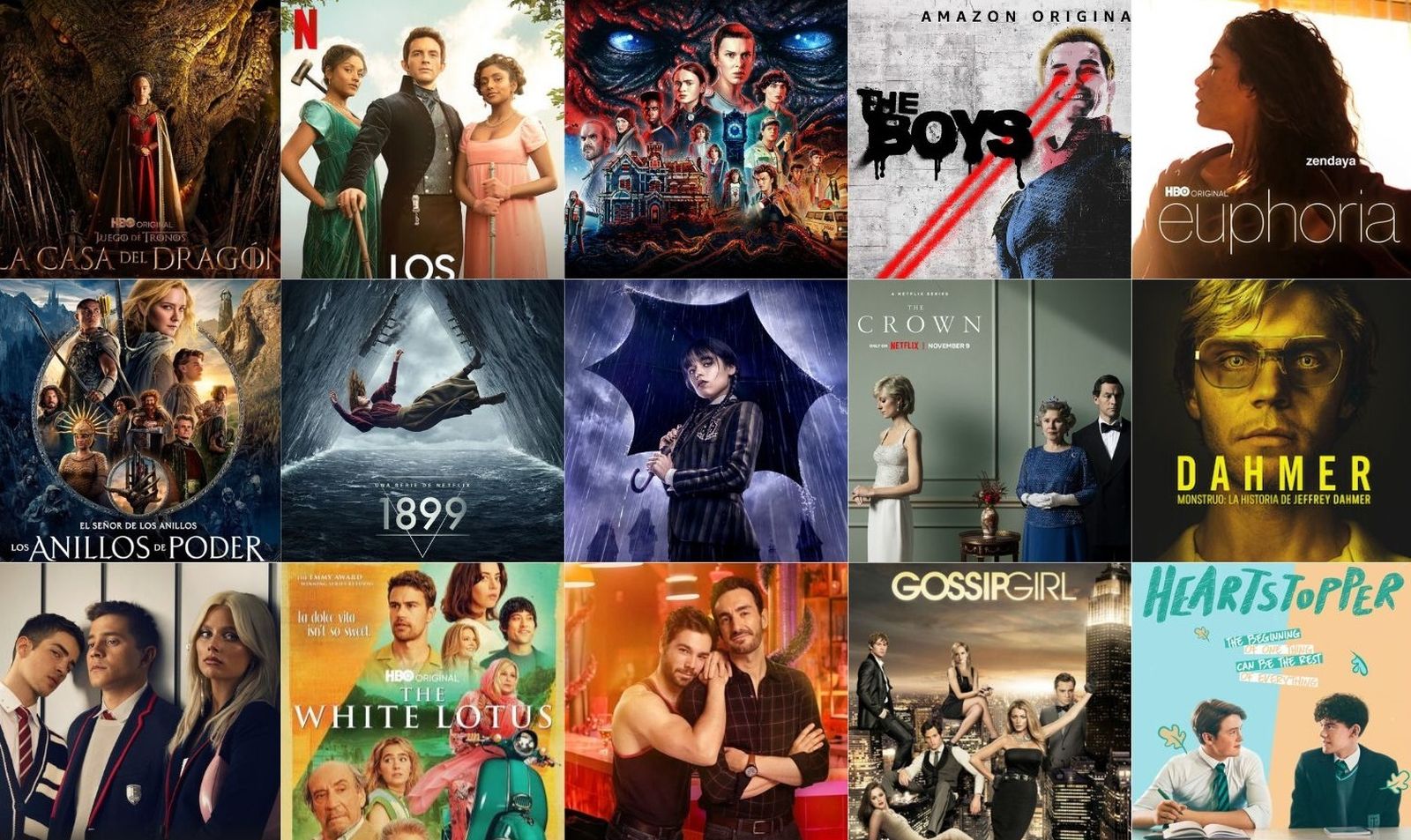 Las mejores series que vimos en 2022