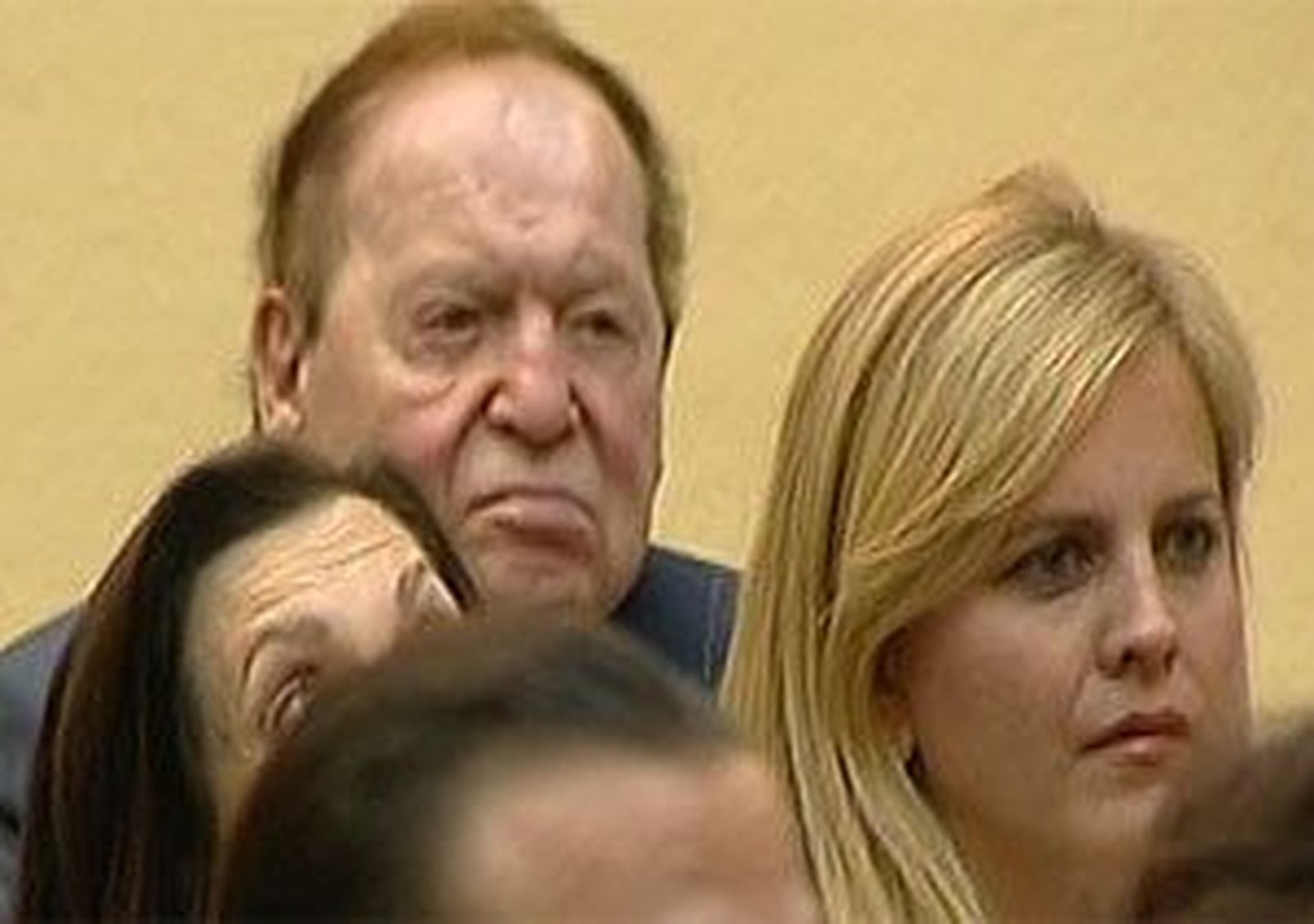 Sheldon Adelson, promotor de Eurovegas, asiste a una audiencia con el Rey