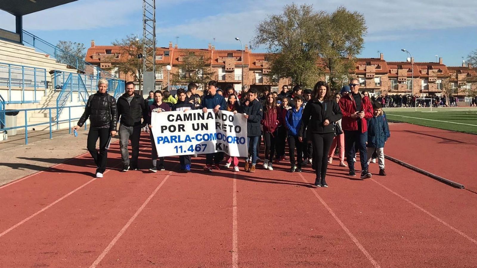 'Caminando por un reto' contra la obesidad