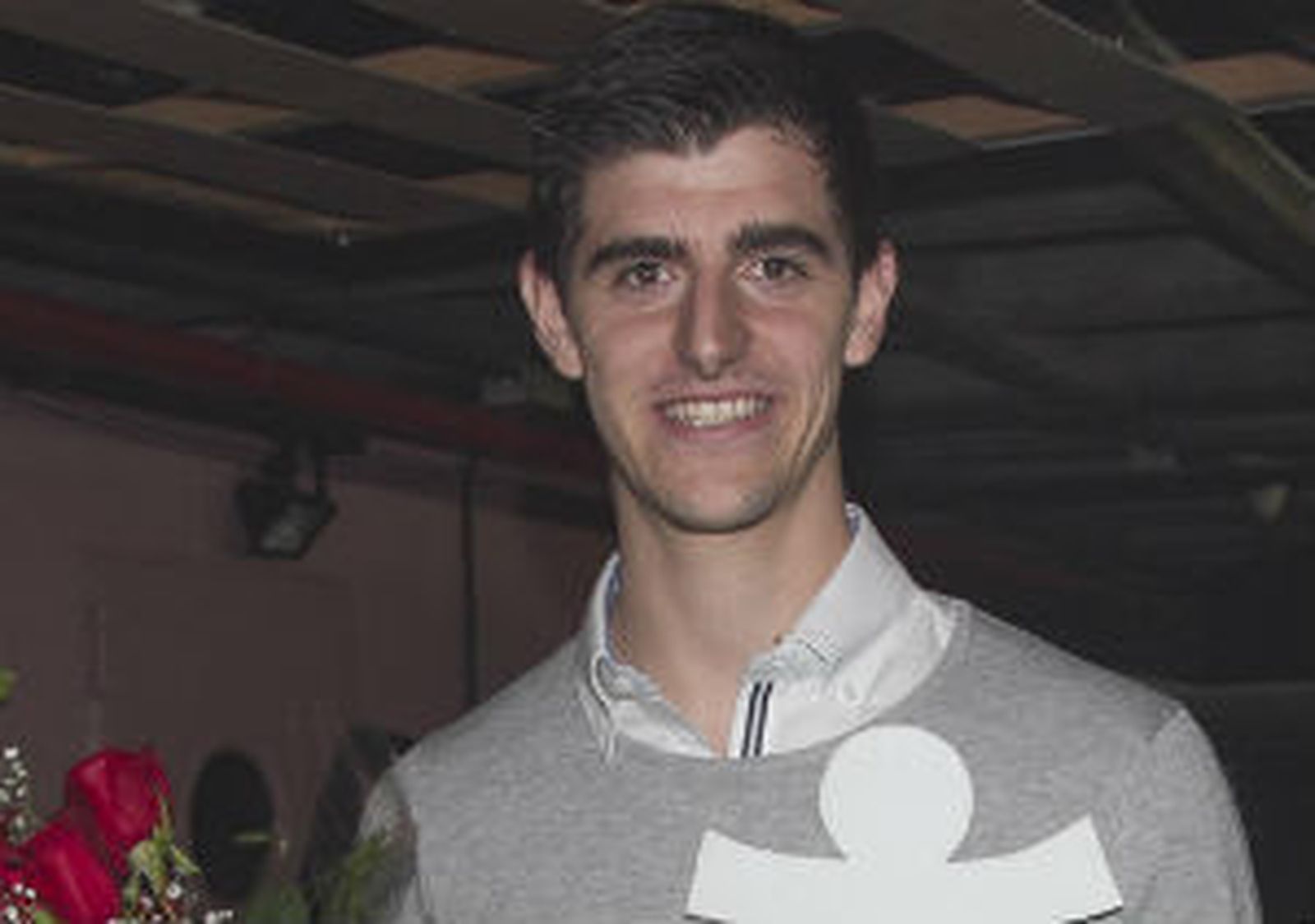 Courtois, en la gala de Inocente Inocente
