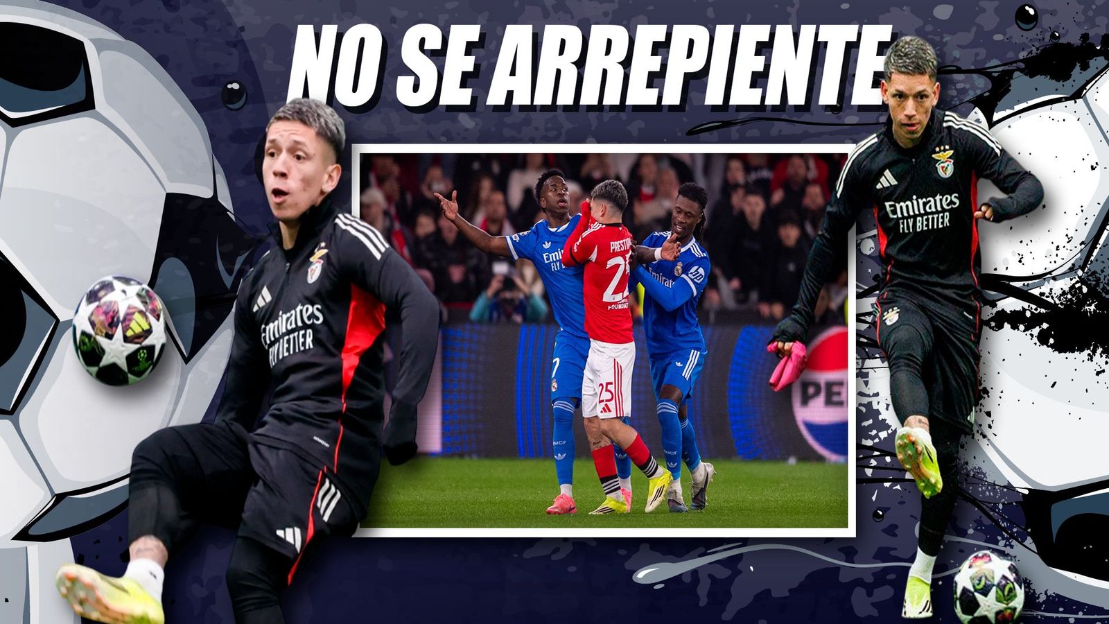 Prestianni alega que llamó "maricón" y que Vinícius le dijo primero "enano"
