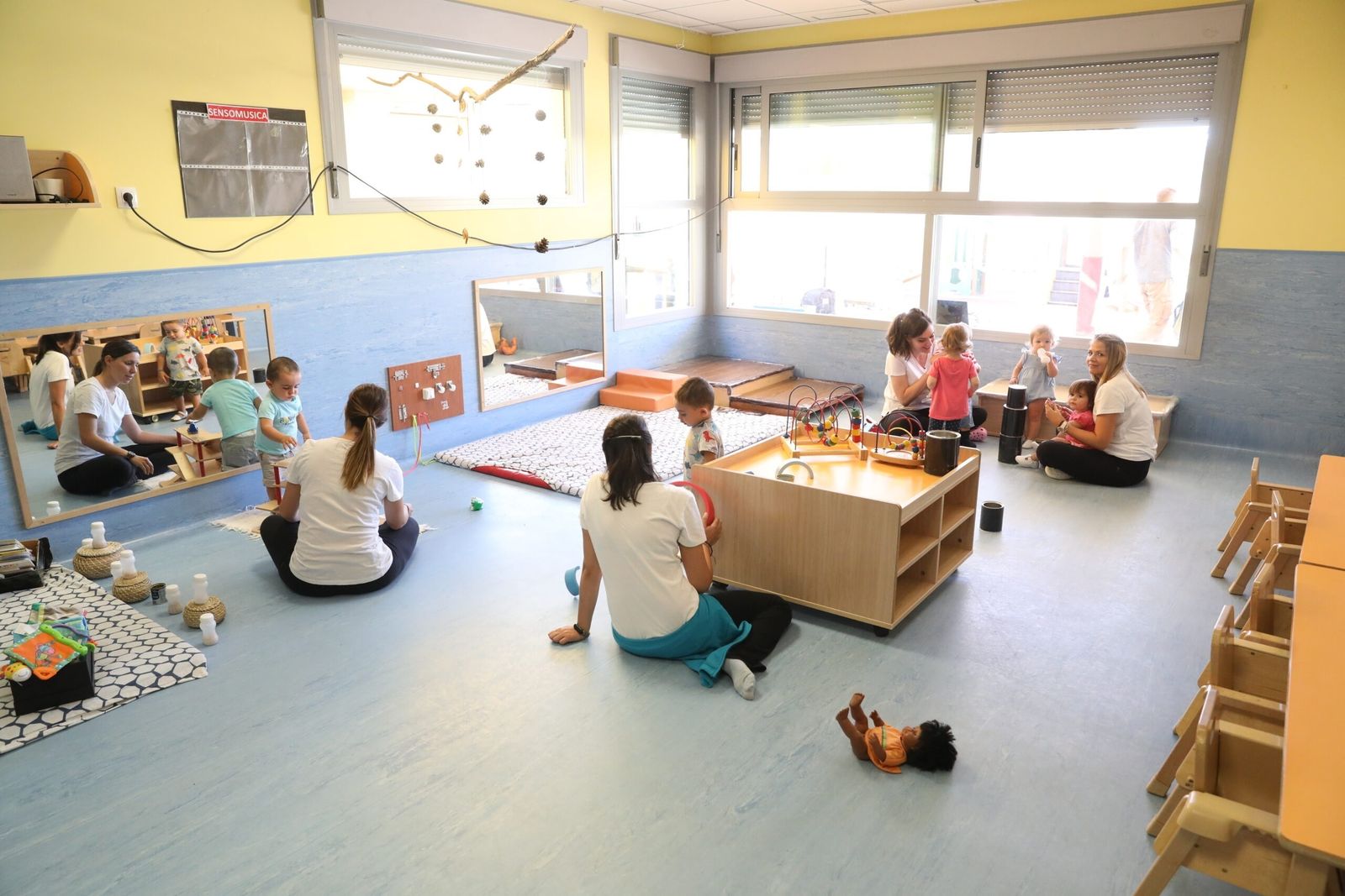 Una escuela infantil de Madrid