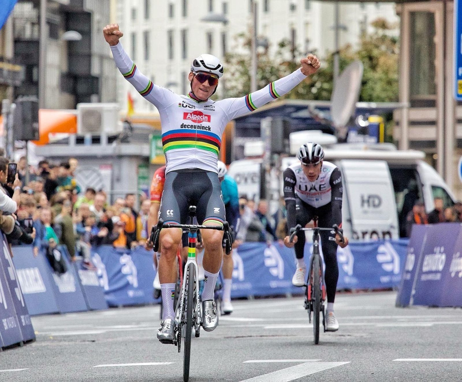 Mathieu van der Poel  gana el Criterium Madrid