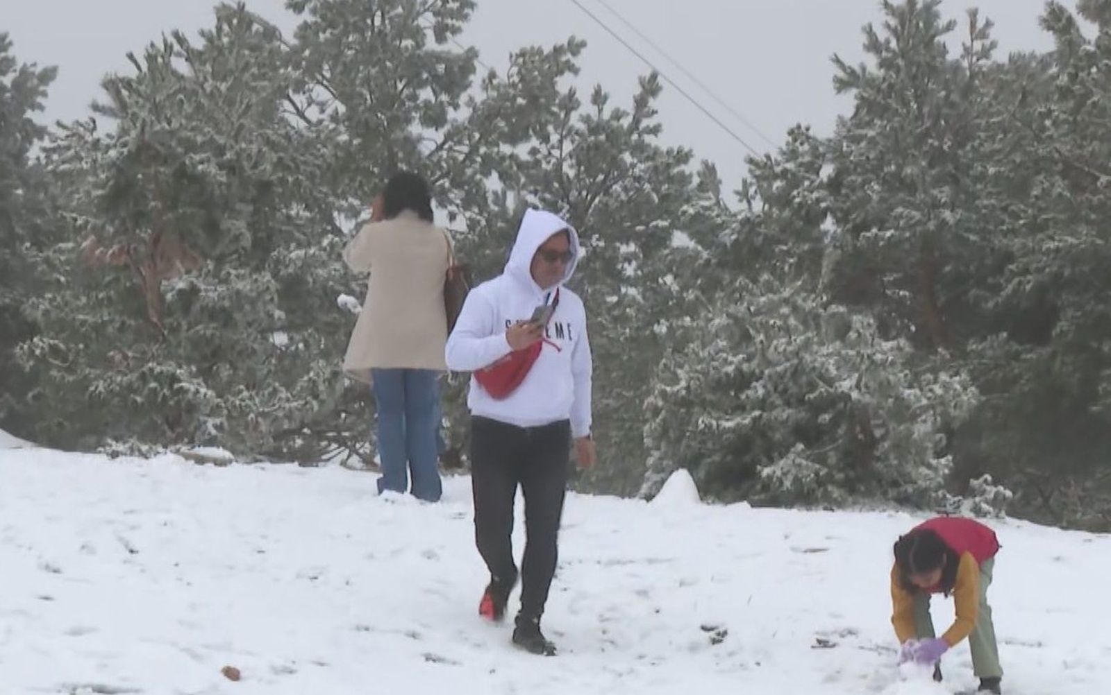 La nieve regresa a la Sierra