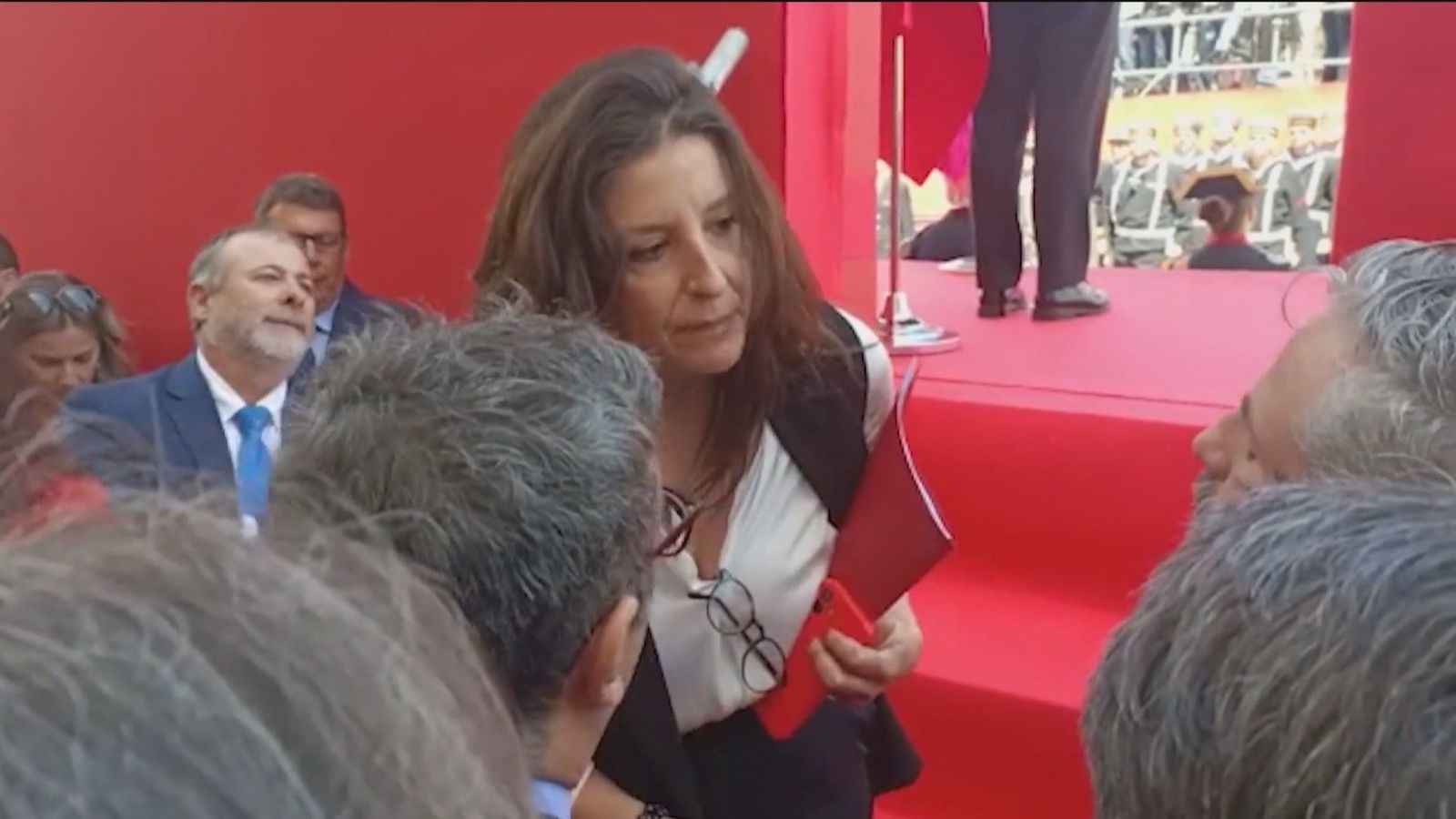 La Comunidad de Madrid impide a Bolaños subir a la  tribuna de autoridades