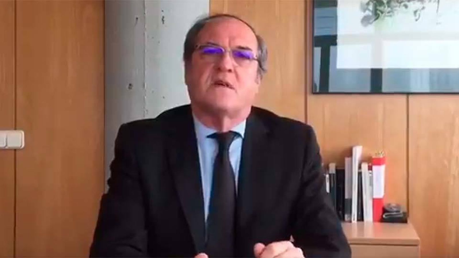 El portavoz socialista en la Asamblea, Ángel Gabilondo