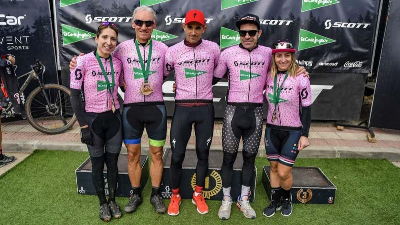 Podio de la Ruta del Cobre