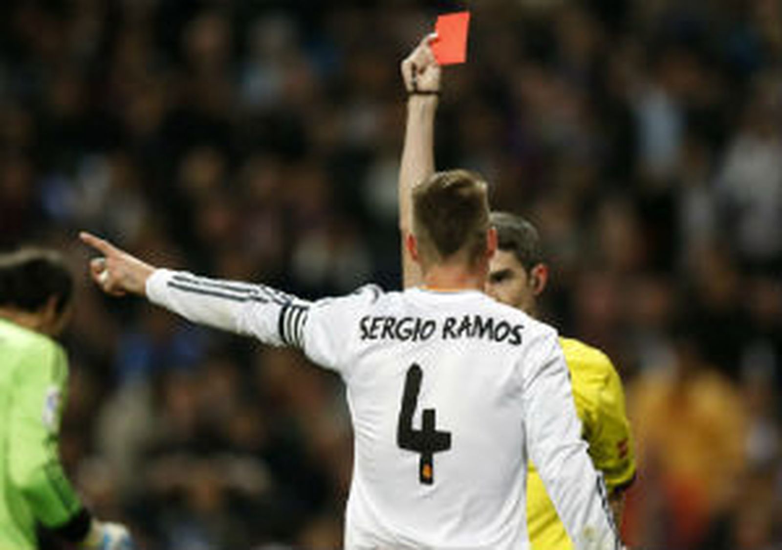 Sergio Ramos, expulsado
