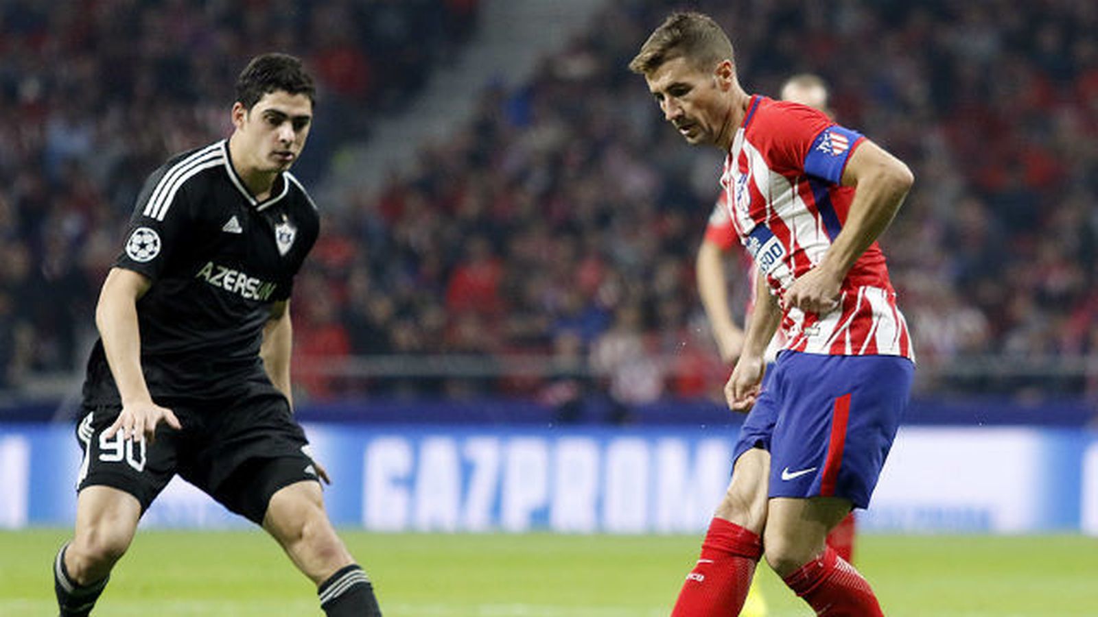Gabi Fernández ante el Qarabag
