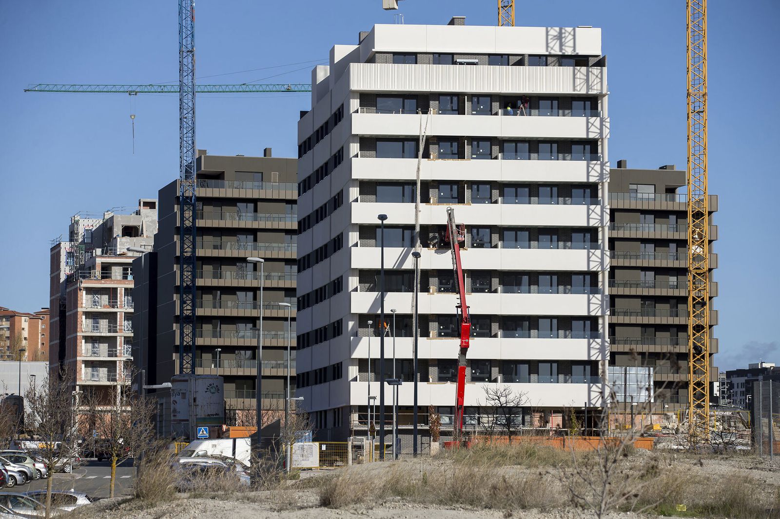 Edificios en construcción