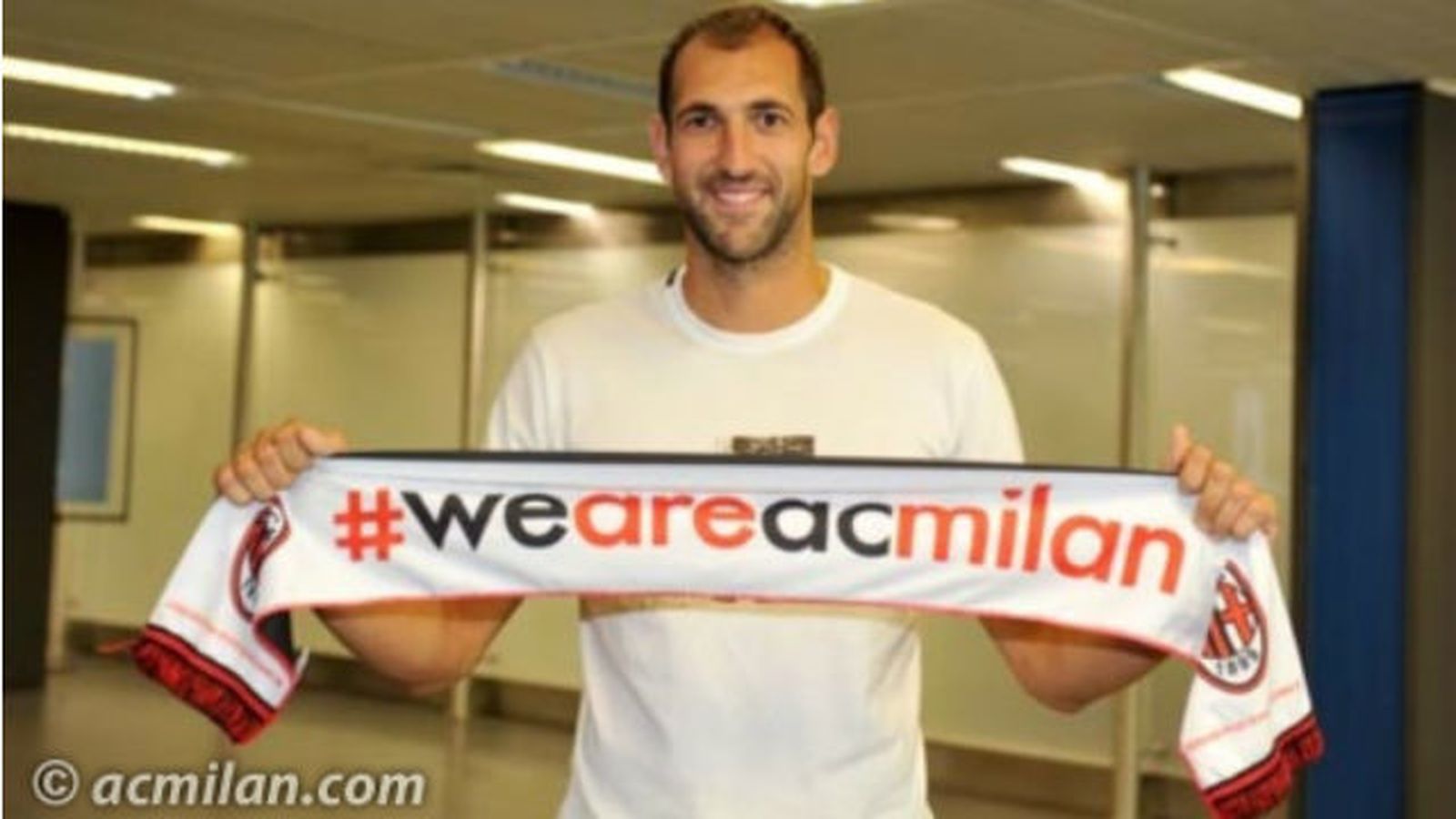 Diego López, jugador del AC Milan