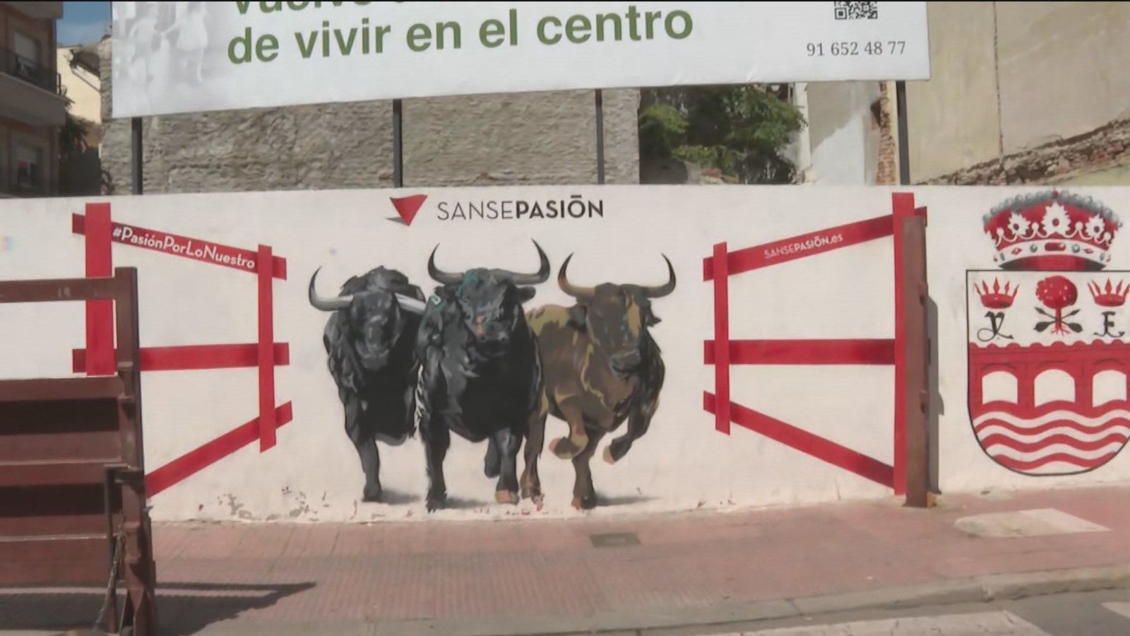 Sanse celebra, por primera vez, un encierro nocturno: El 'Encierro del Farol'
