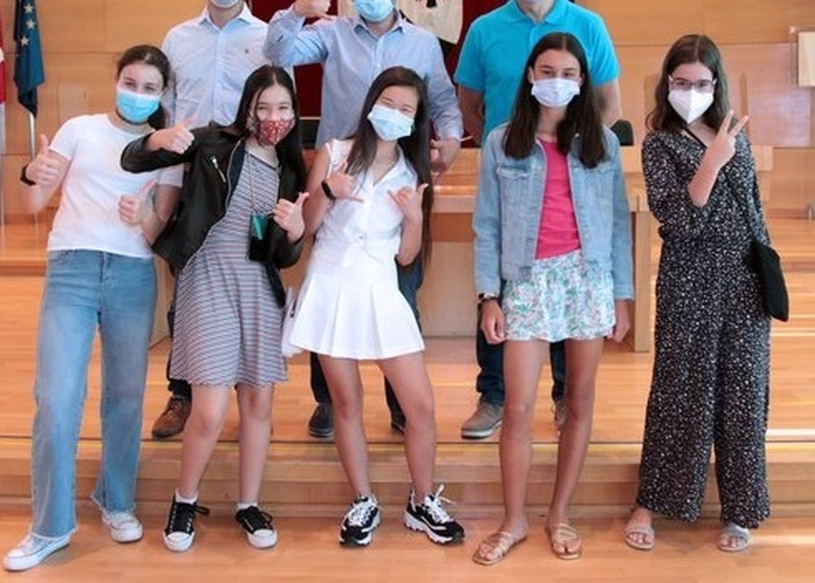 Cinco alumnas de Alcobendas desarrollan una aplicación móvil contra el acoso escolar