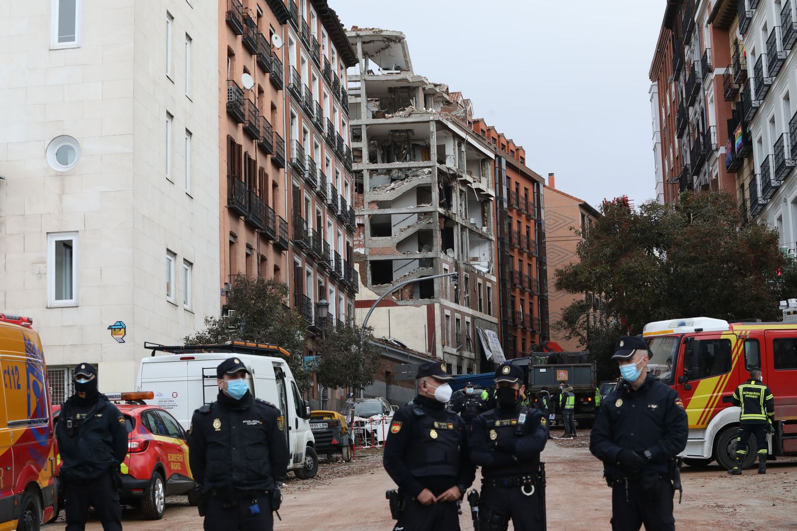 Los vecinos de la calle Toledo 102 y 104 podrían regresar este jueves a sus casas
